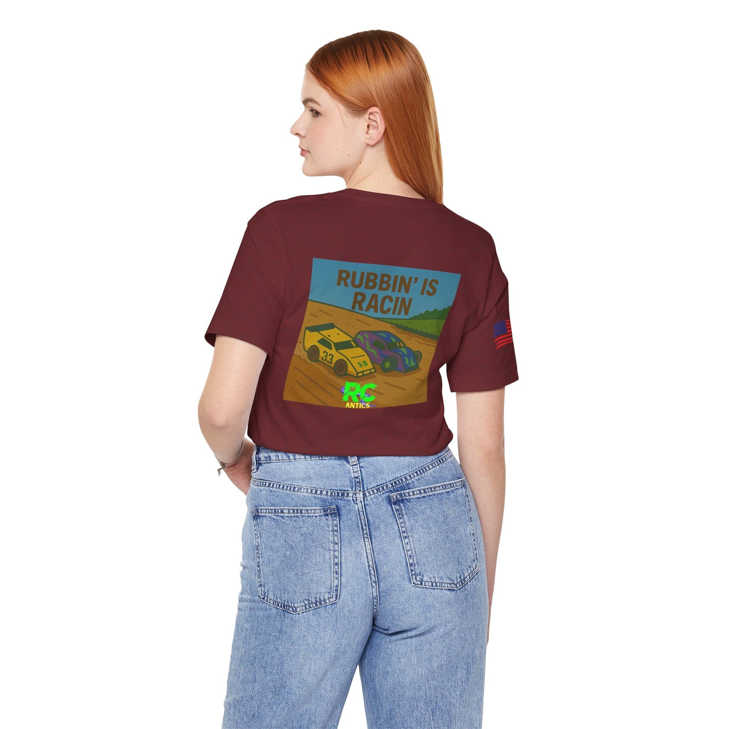 Rubbin is Racin Unisex Jersey Short Sleeve Tee