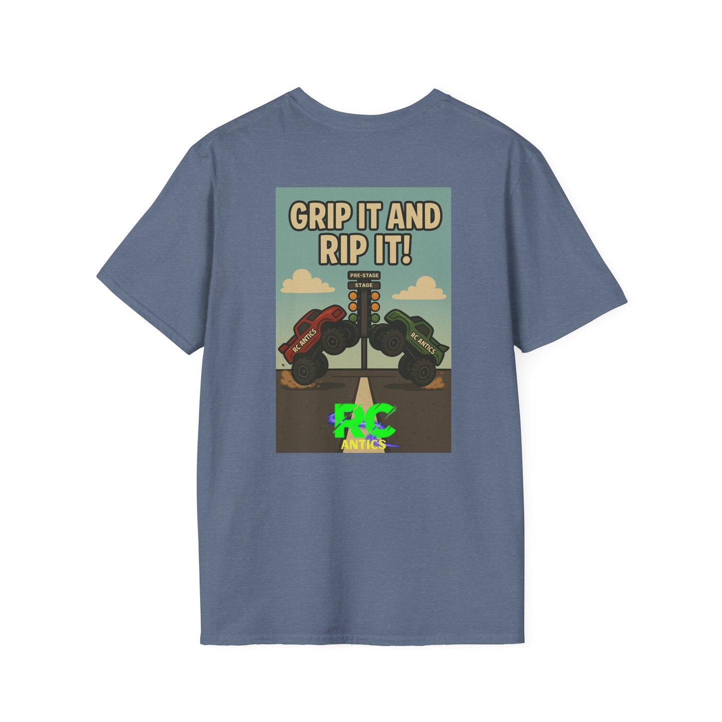 Grip it and Rip it RC Drag Racing Unisex Softstyle T-Shirt