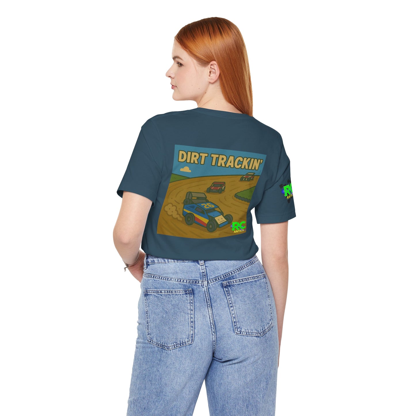 Dirt Trackin Unisex Jersey Short Sleeve Tee