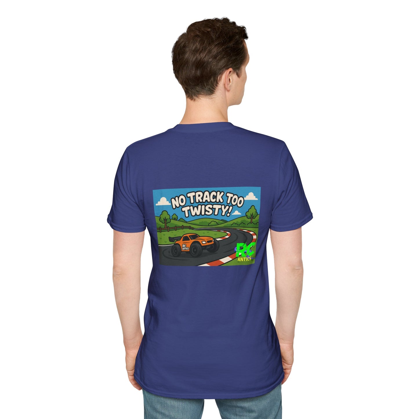 No Track to Twisty Unisex Softstyle T-Shirt