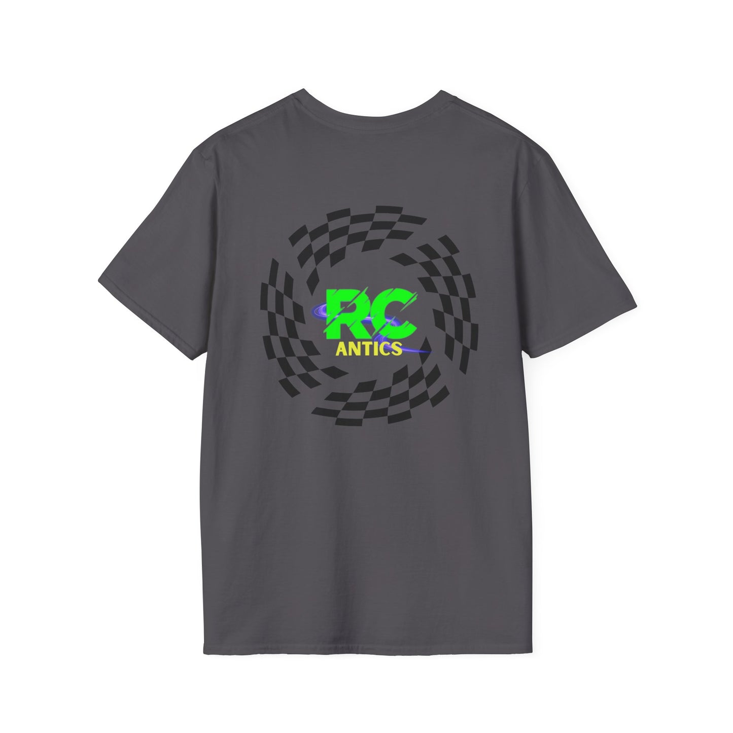 Flag Circle RC Antics Unisex Softstyle T-Shirt