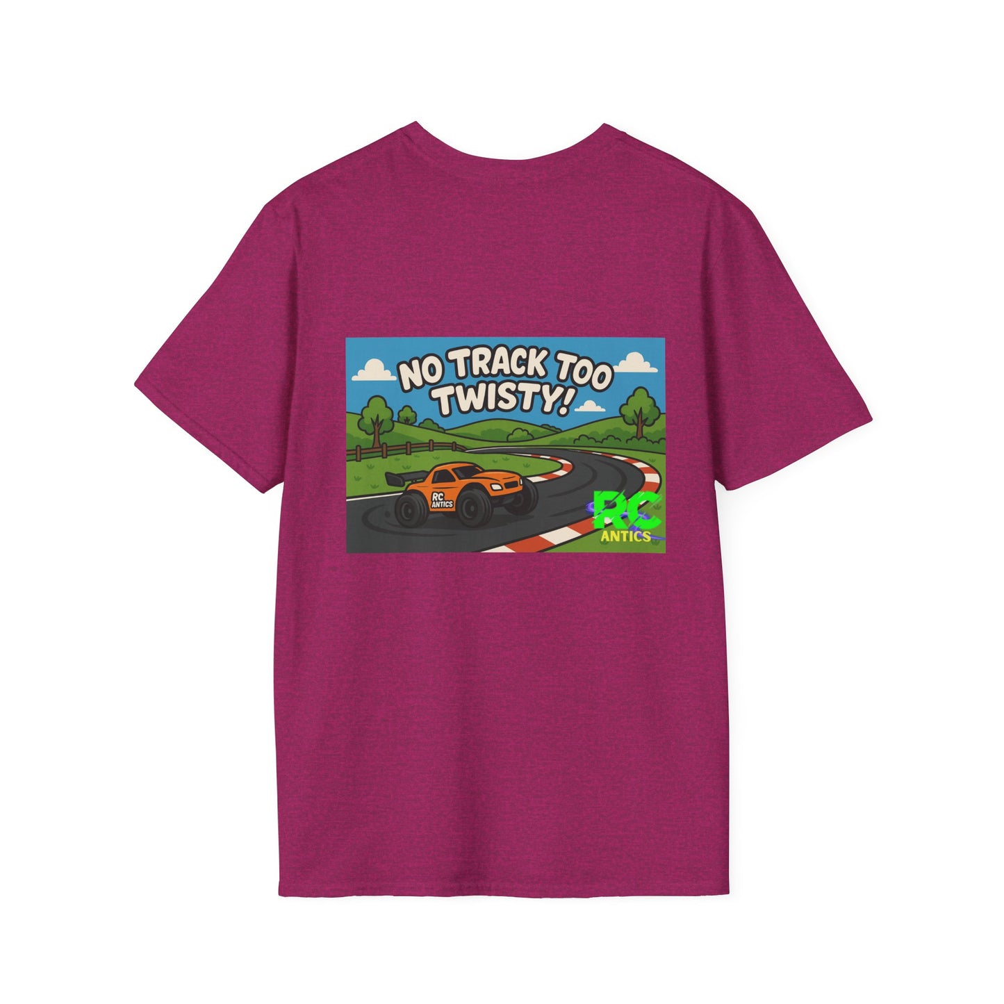 No Track to Twisty Unisex Softstyle T-Shirt