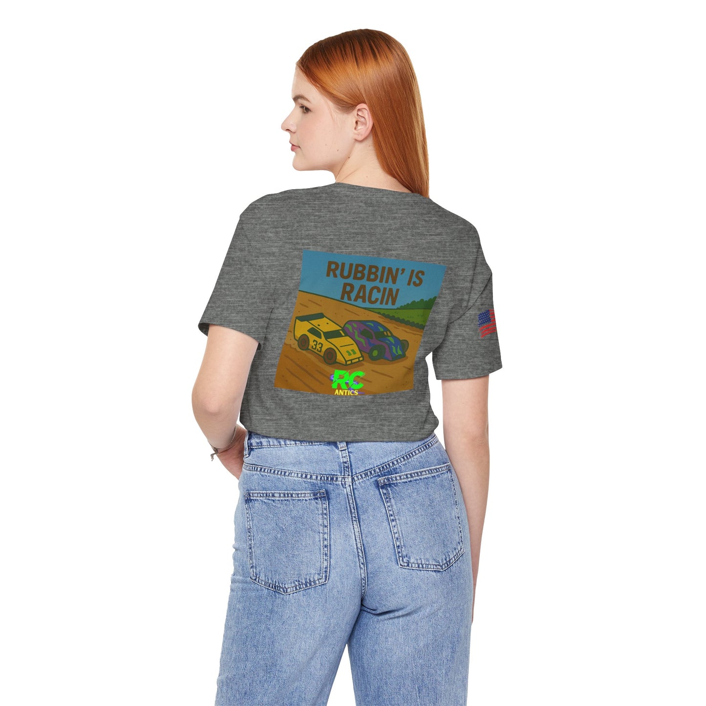Rubbin is Racin Unisex Jersey Short Sleeve Tee