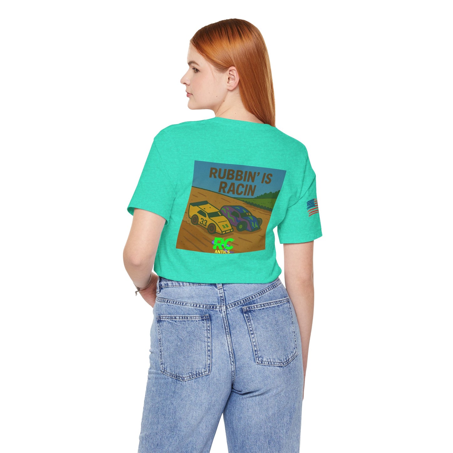 Rubbin is Racin Unisex Jersey Short Sleeve Tee