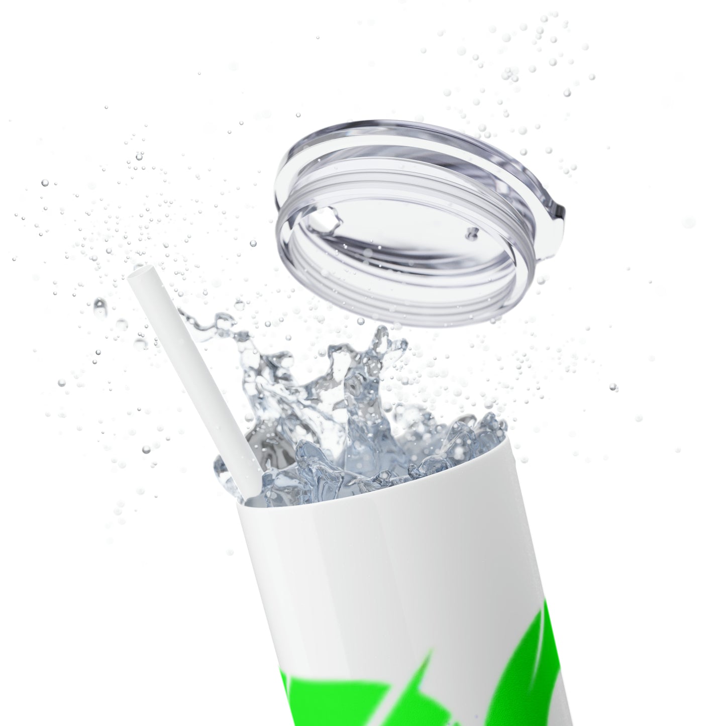 Skinny Tumbler with Straw, 20oz