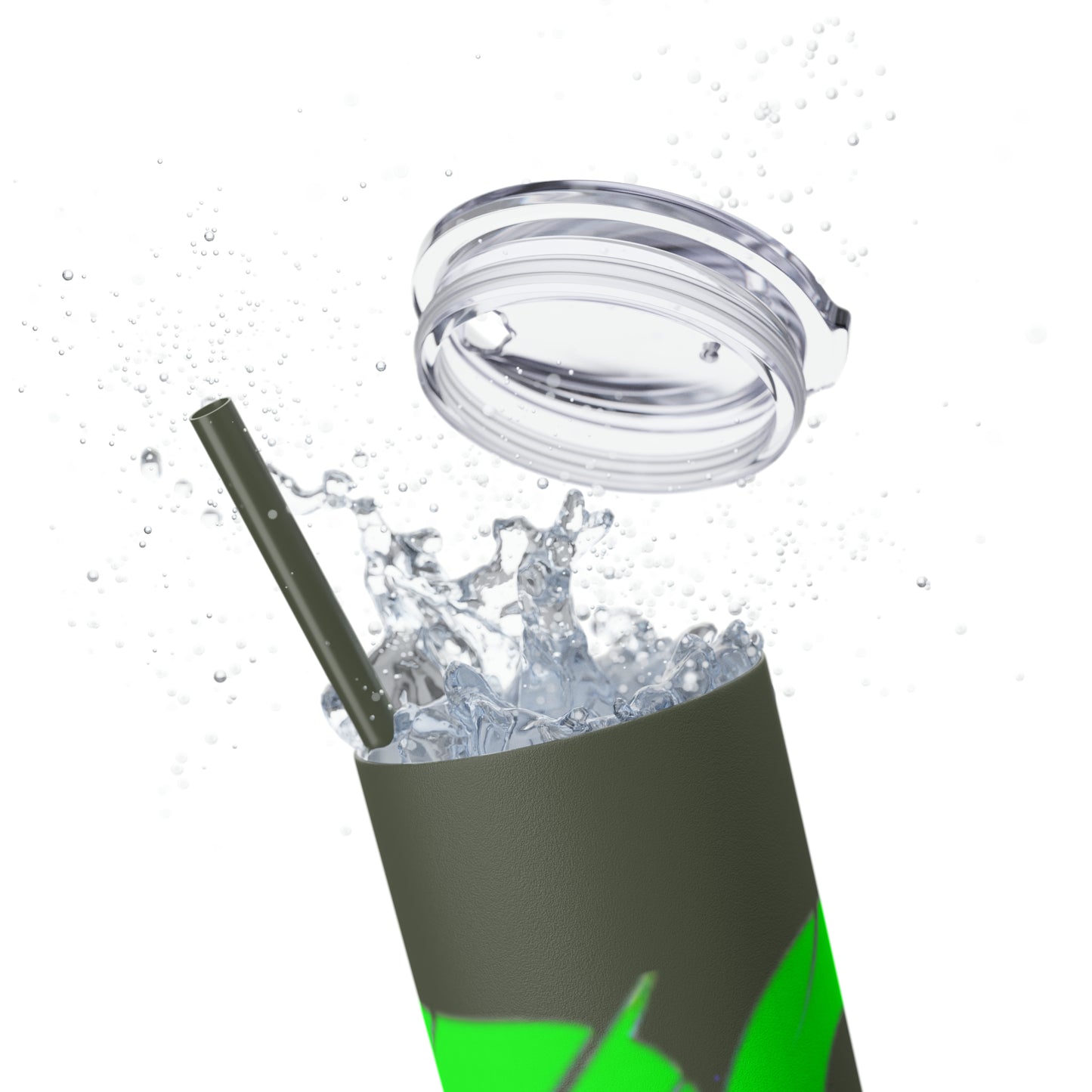 Skinny Tumbler with Straw, 20oz