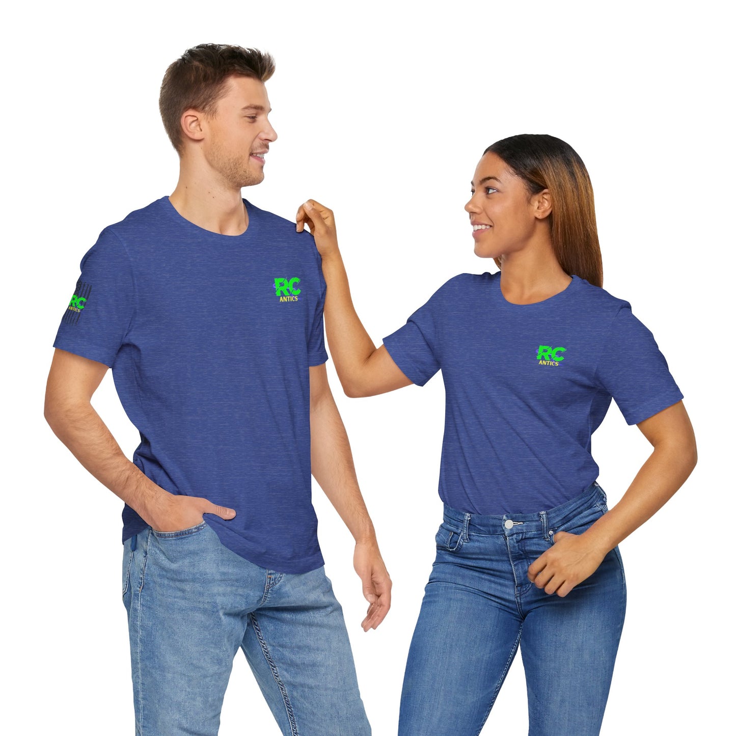 Help I've Fallin and can't get up Jump Unisex Jersey Short Sleeve Tee