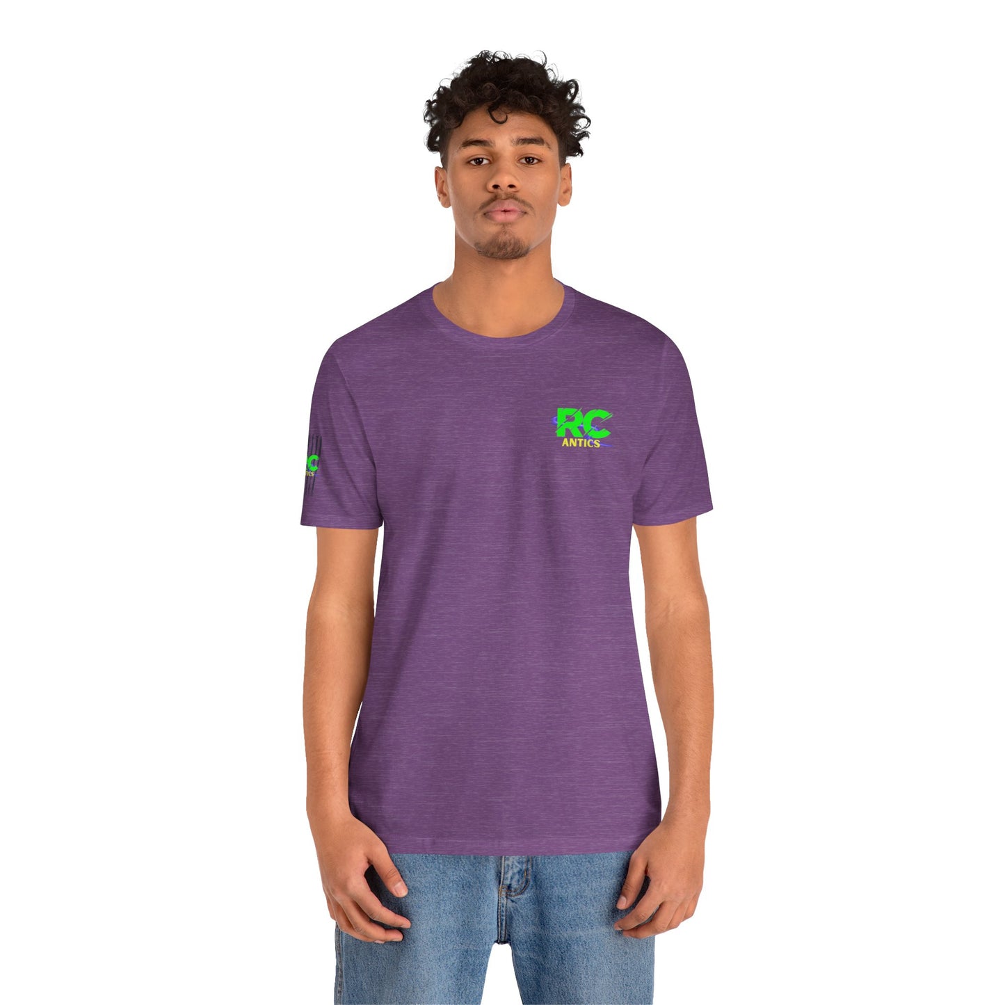Help I've Fallin and can't get up Jump Unisex Jersey Short Sleeve Tee