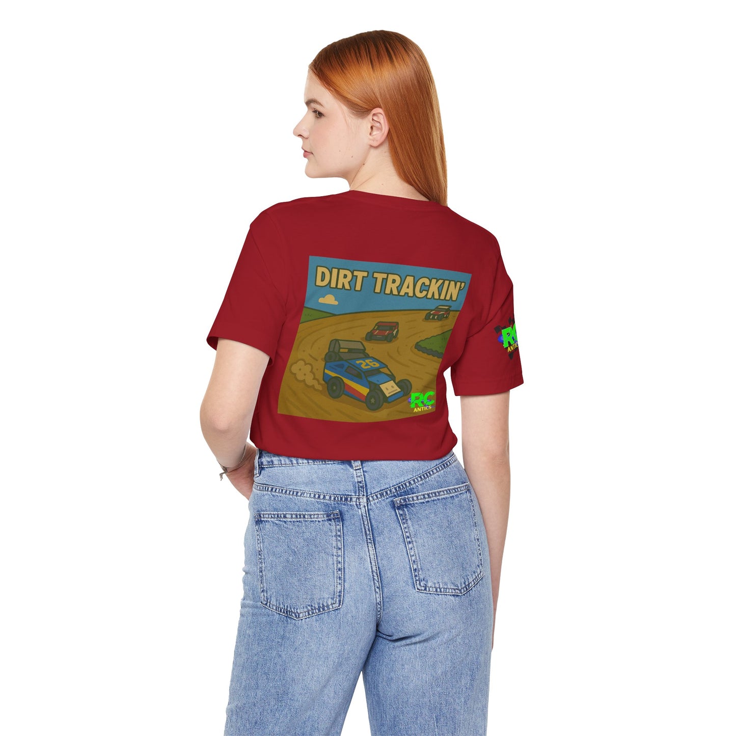 Dirt Trackin Unisex Jersey Short Sleeve Tee