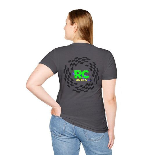 Flag Circle RC Antics Unisex Softstyle T-Shirt