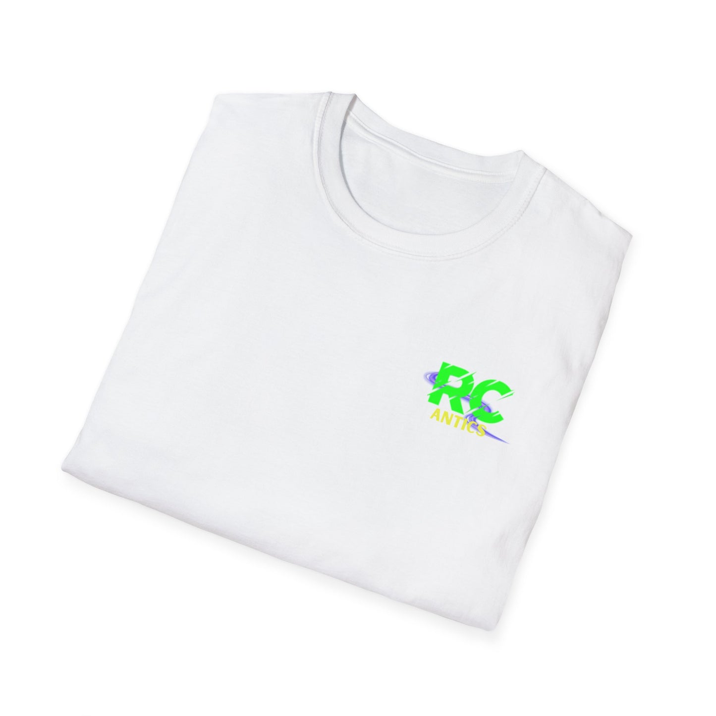 Flag Circle RC Antics Unisex Softstyle T-Shirt
