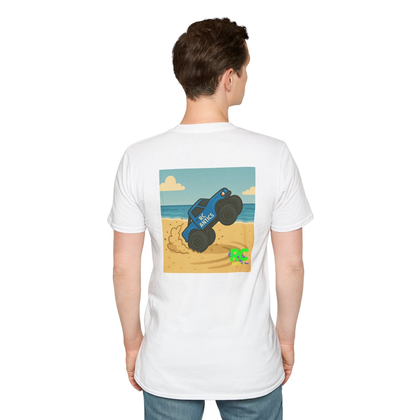 RC Beach Fun Unisex Softstyle T-Shirt