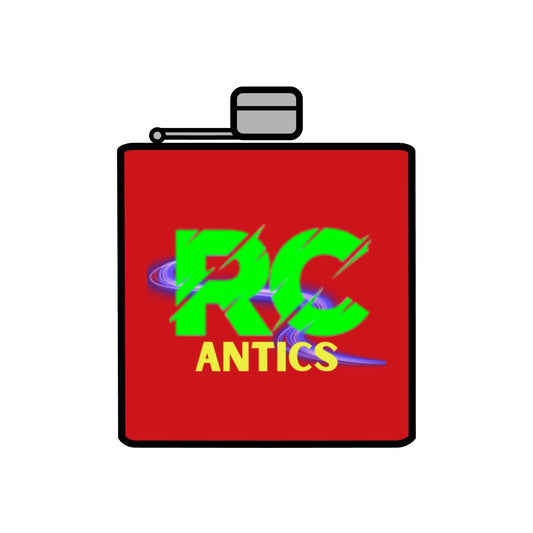 RC Antics Stainless Steel Flask, 6oz