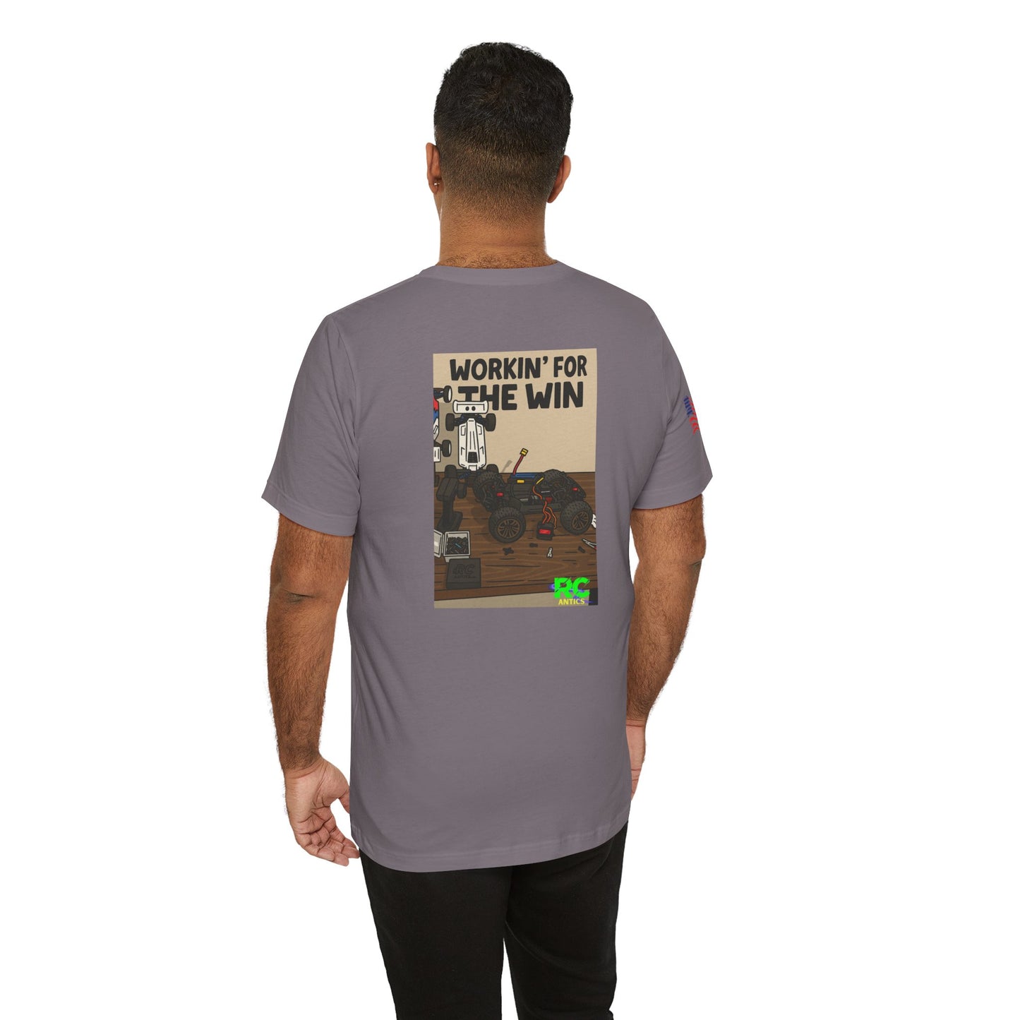 Workin for the Win Unisex Jersey Short Sleeve Tee