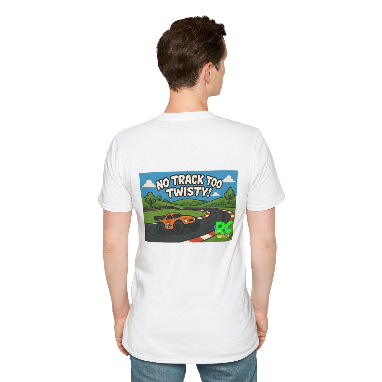 No Track to Twisty Unisex Softstyle T-Shirt
