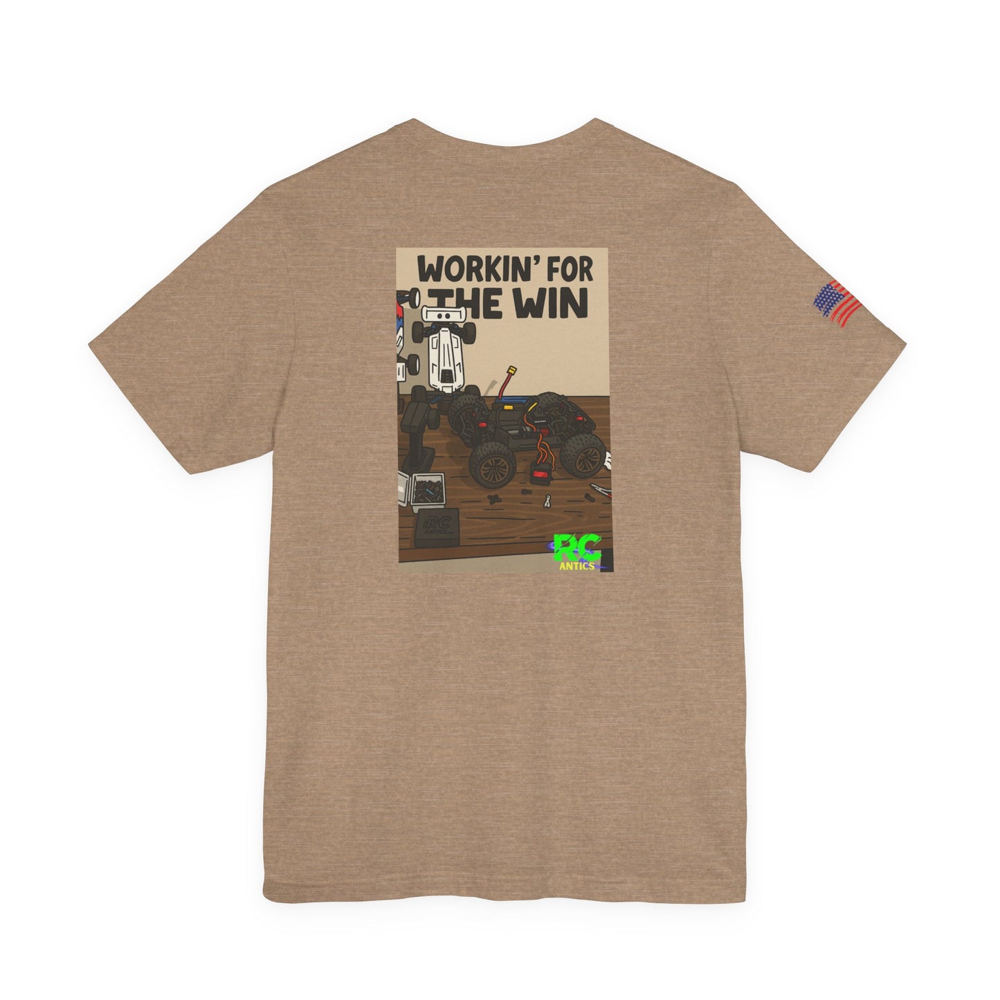 Workin for the Win Unisex Jersey Short Sleeve Tee