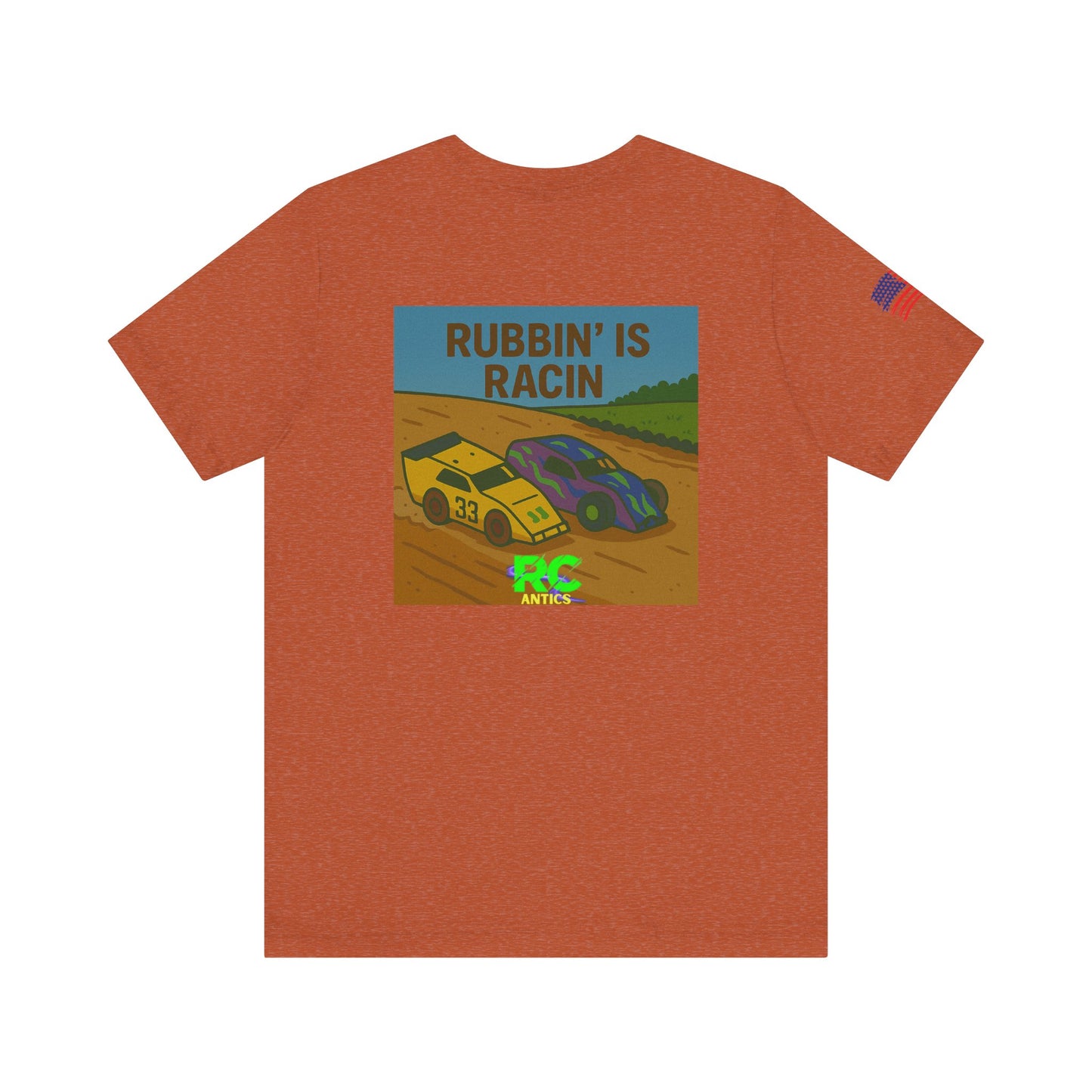 Rubbin is Racin Unisex Jersey Short Sleeve Tee