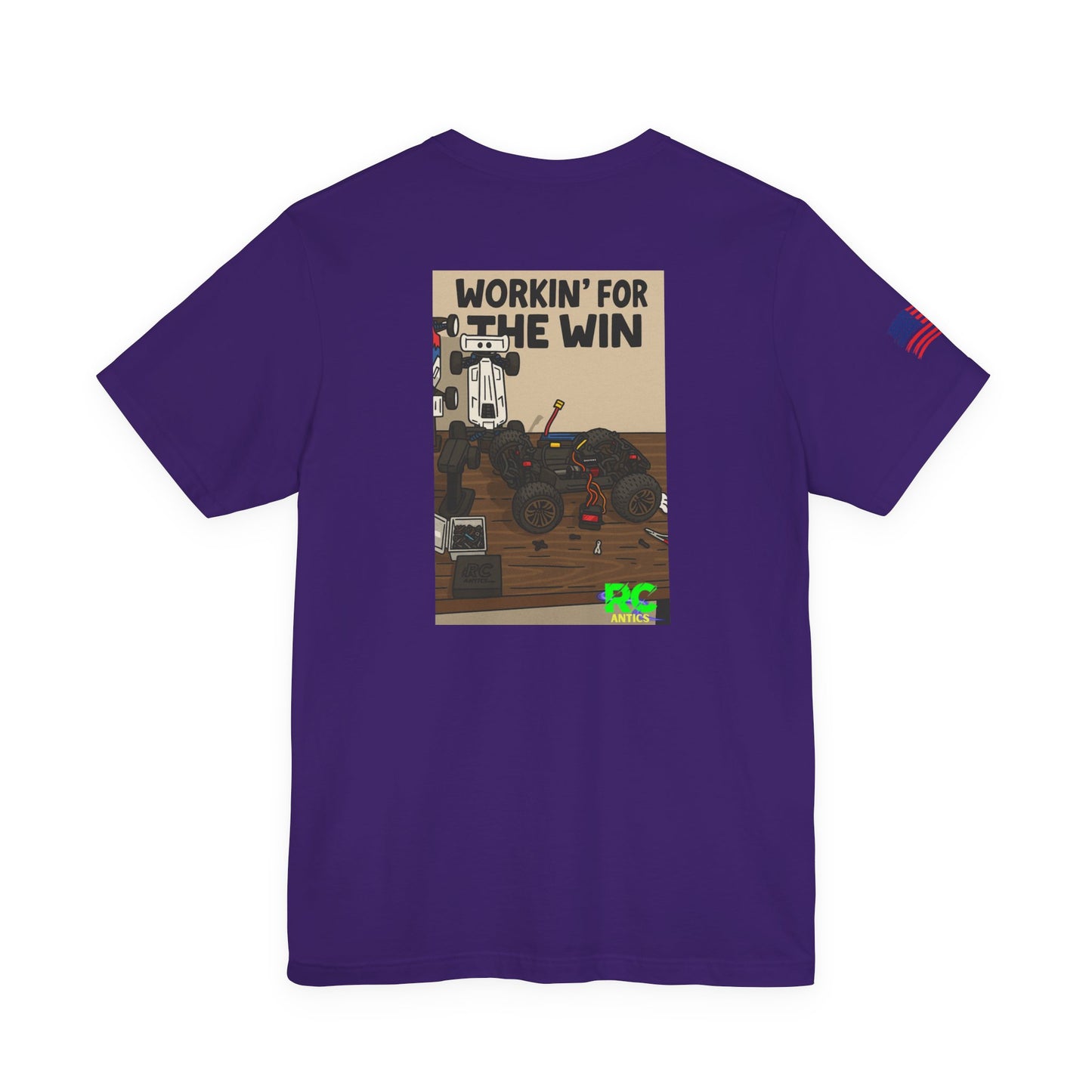 Workin for the Win Unisex Jersey Short Sleeve Tee