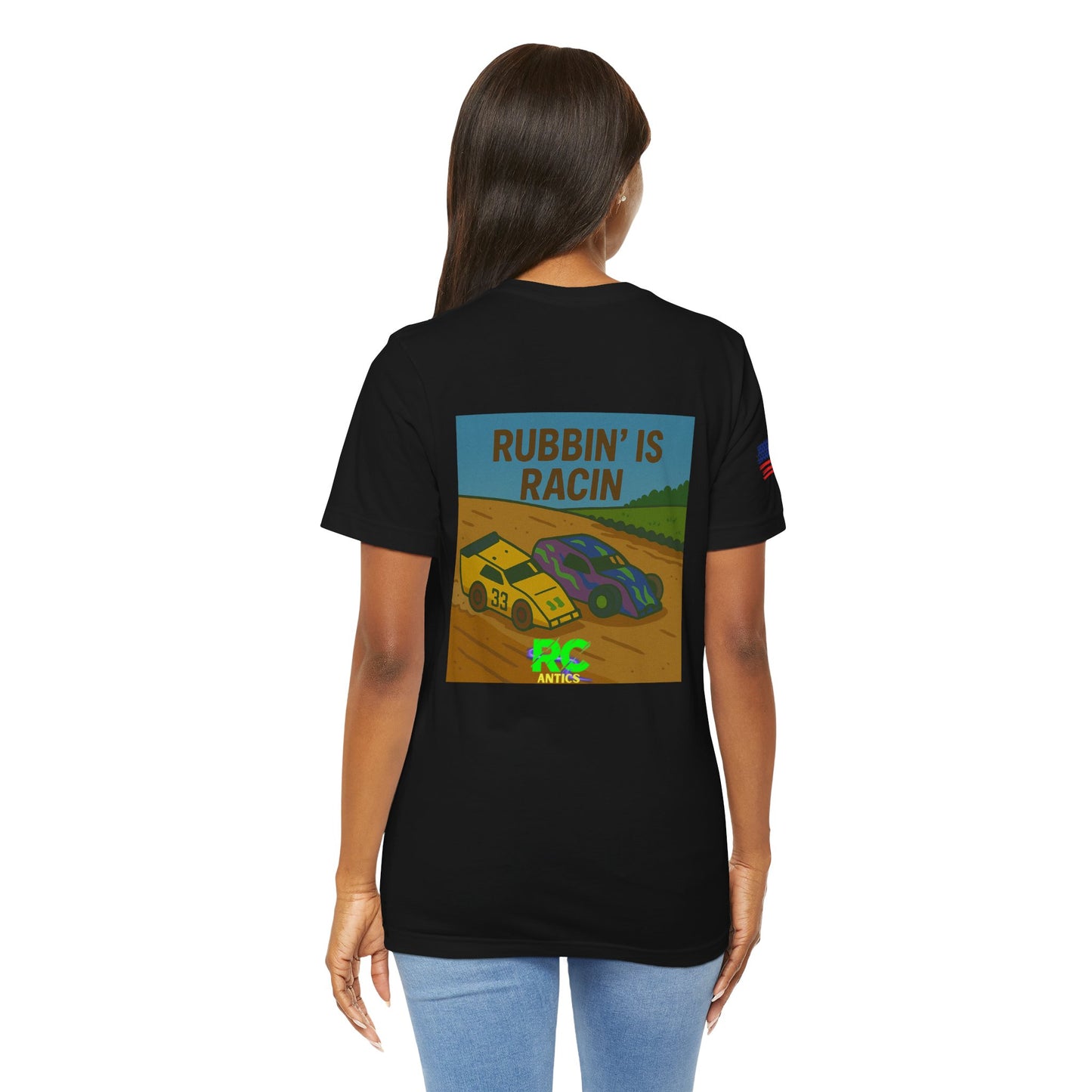 Rubbin is Racin Unisex Jersey Short Sleeve Tee