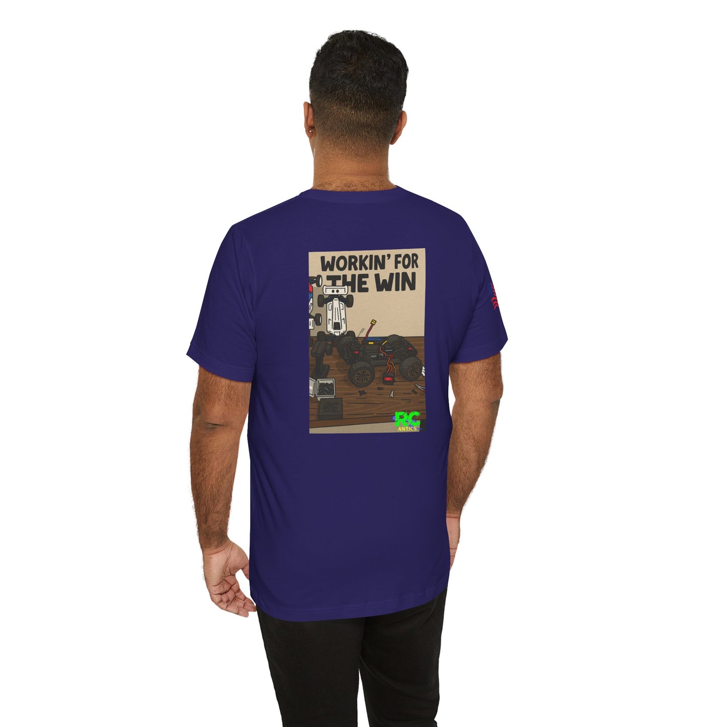Workin for the Win Unisex Jersey Short Sleeve Tee