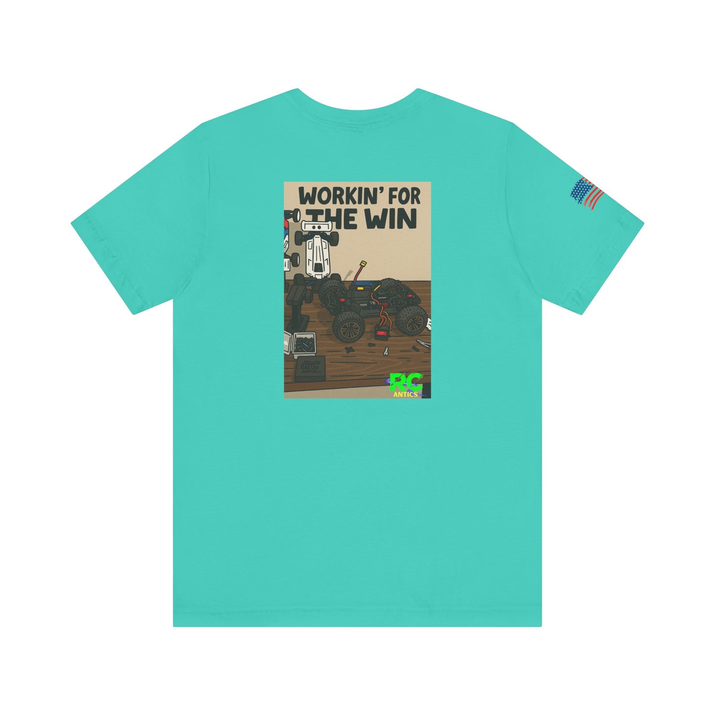 Workin for the Win Unisex Jersey Short Sleeve Tee