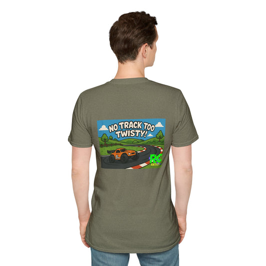 No Track to Twisty Unisex Softstyle T-Shirt