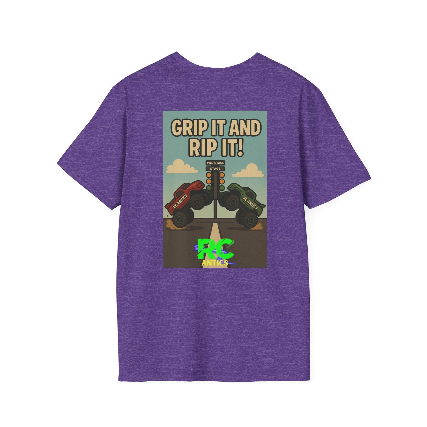 Grip it and Rip it RC Drag Racing Unisex Softstyle T-Shirt