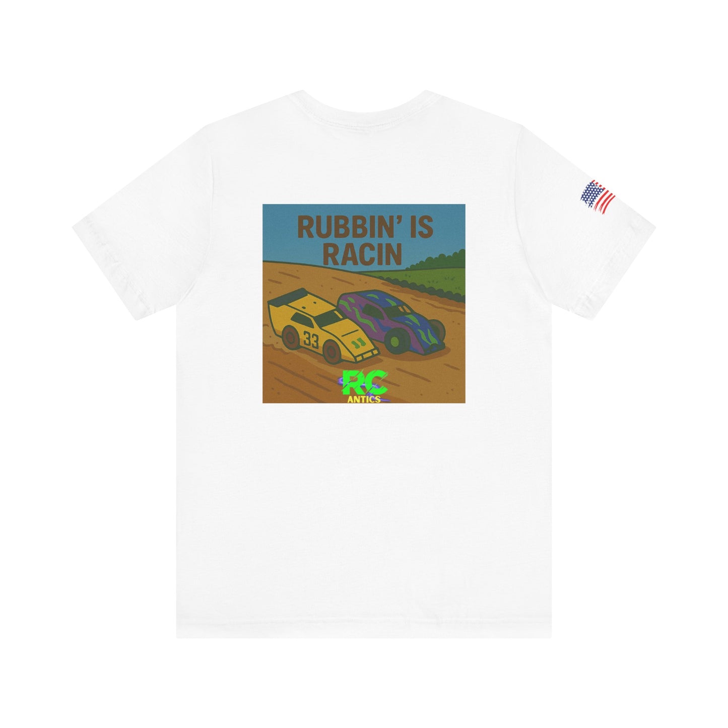 Rubbin is Racin Unisex Jersey Short Sleeve Tee