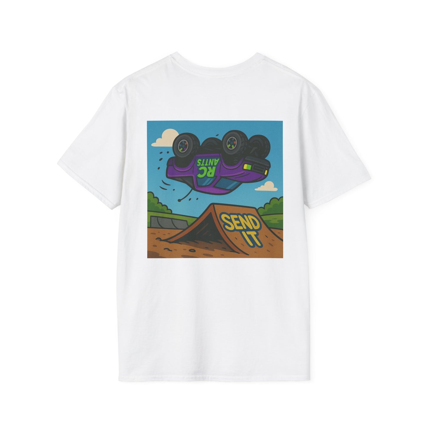 RC Truck Skate Park Send It Unisex Softstyle T-Shirt