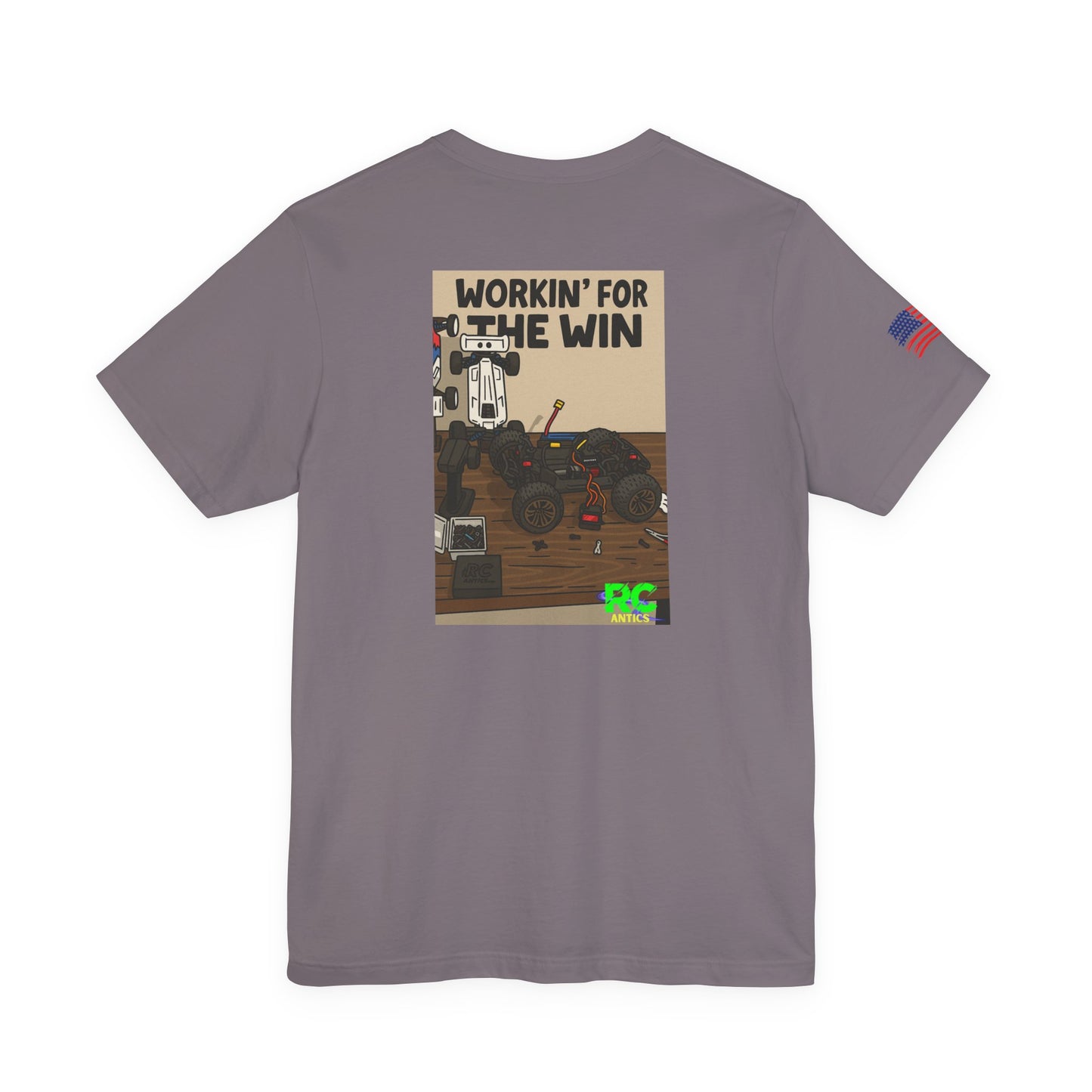 Workin for the Win Unisex Jersey Short Sleeve Tee