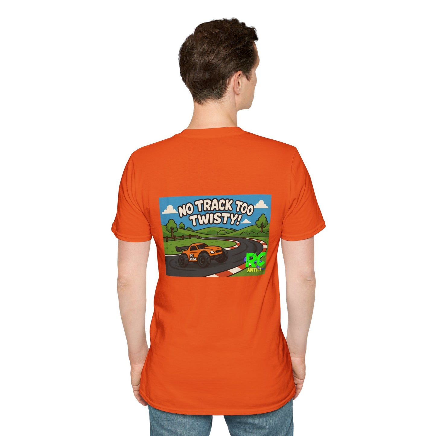 No Track to Twisty Unisex Softstyle T-Shirt
