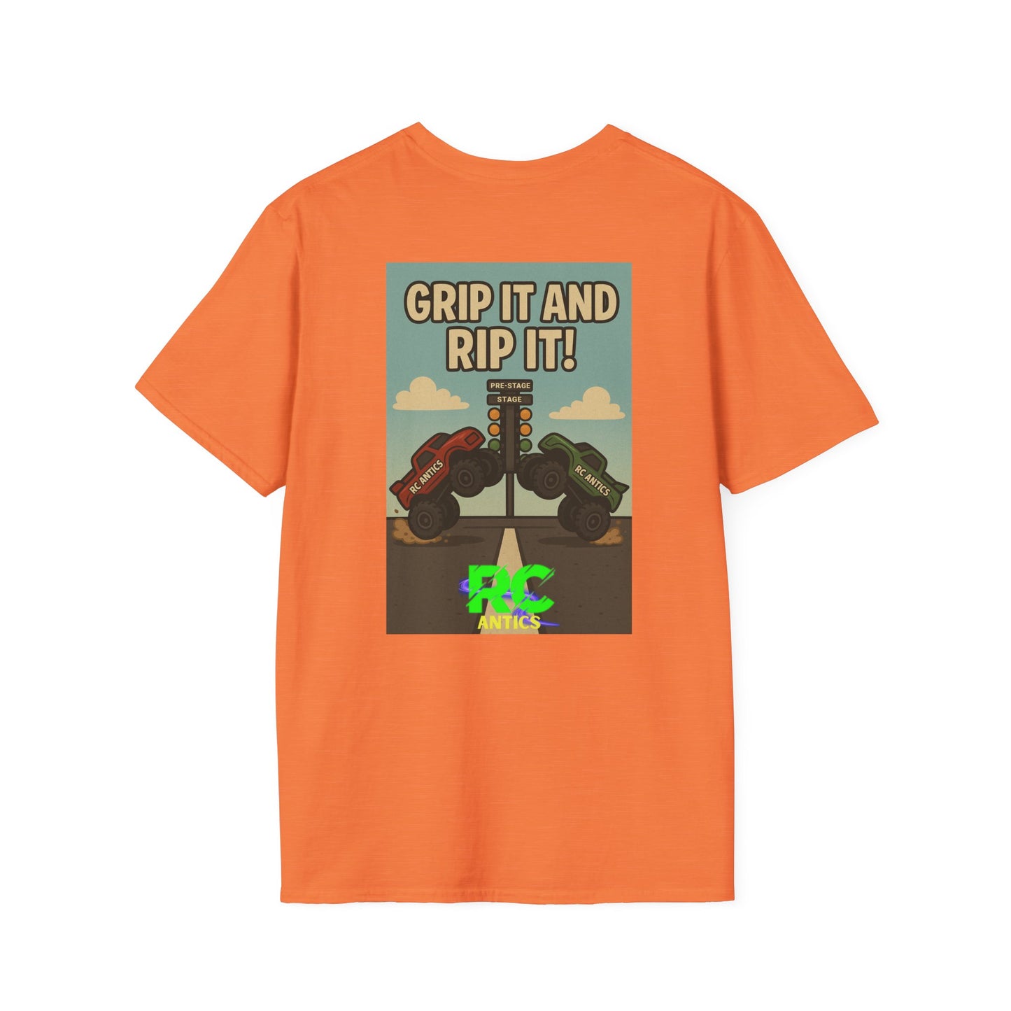 Grip it and Rip it RC Drag Racing Unisex Softstyle T-Shirt