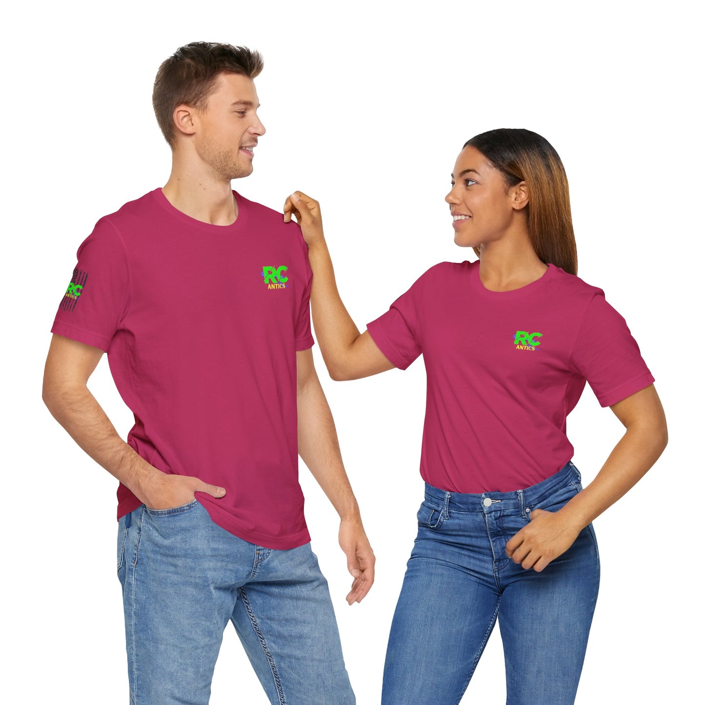 Help I've Fallin and can't get up Jump Unisex Jersey Short Sleeve Tee