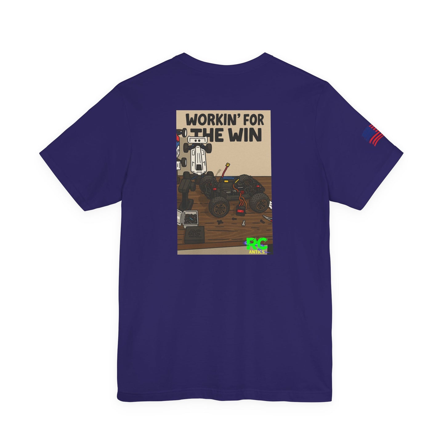 Workin for the Win Unisex Jersey Short Sleeve Tee