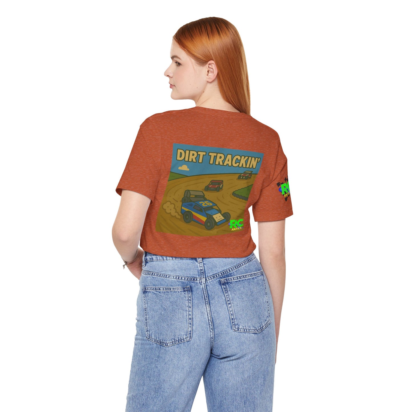 Dirt Trackin Unisex Jersey Short Sleeve Tee