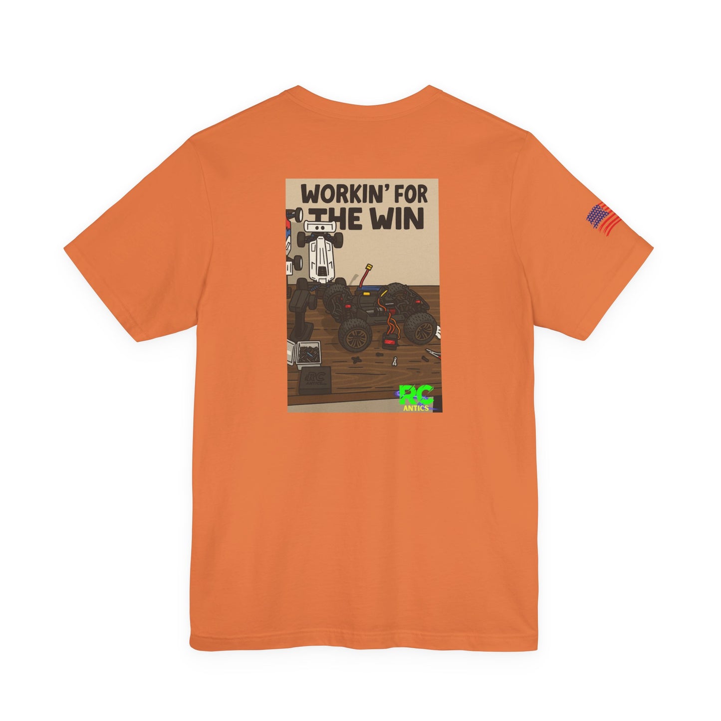 Workin for the Win Unisex Jersey Short Sleeve Tee