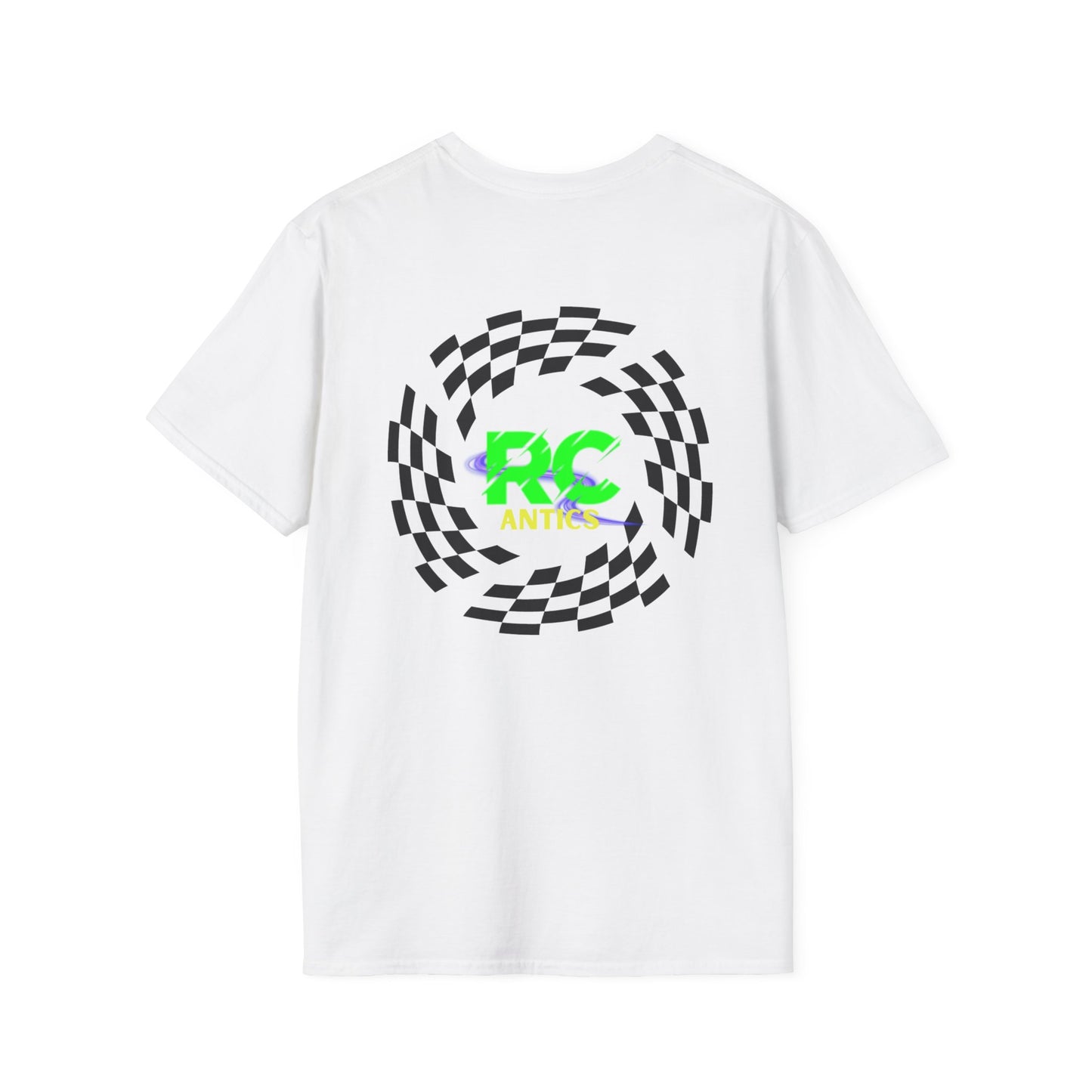 Flag Circle RC Antics Unisex Softstyle T-Shirt