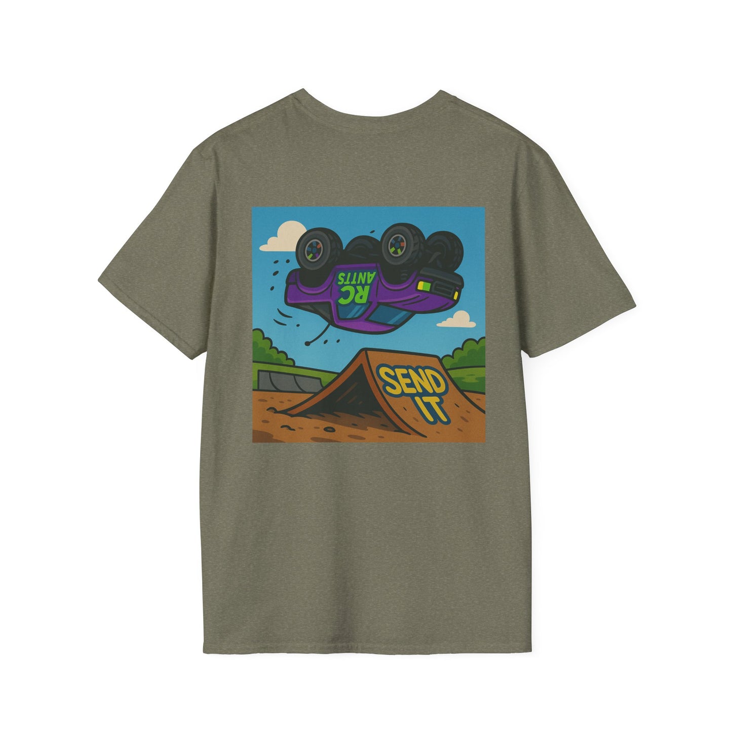 RC Truck Skate Park Send It Unisex Softstyle T-Shirt