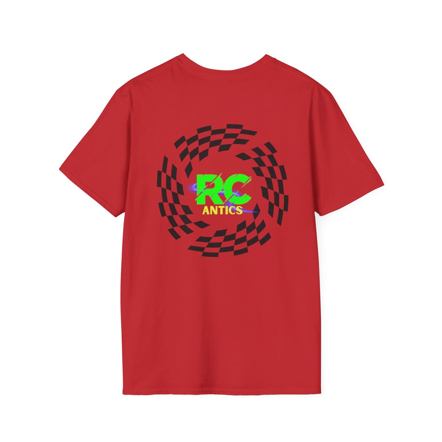 Flag Circle RC Antics Unisex Softstyle T-Shirt
