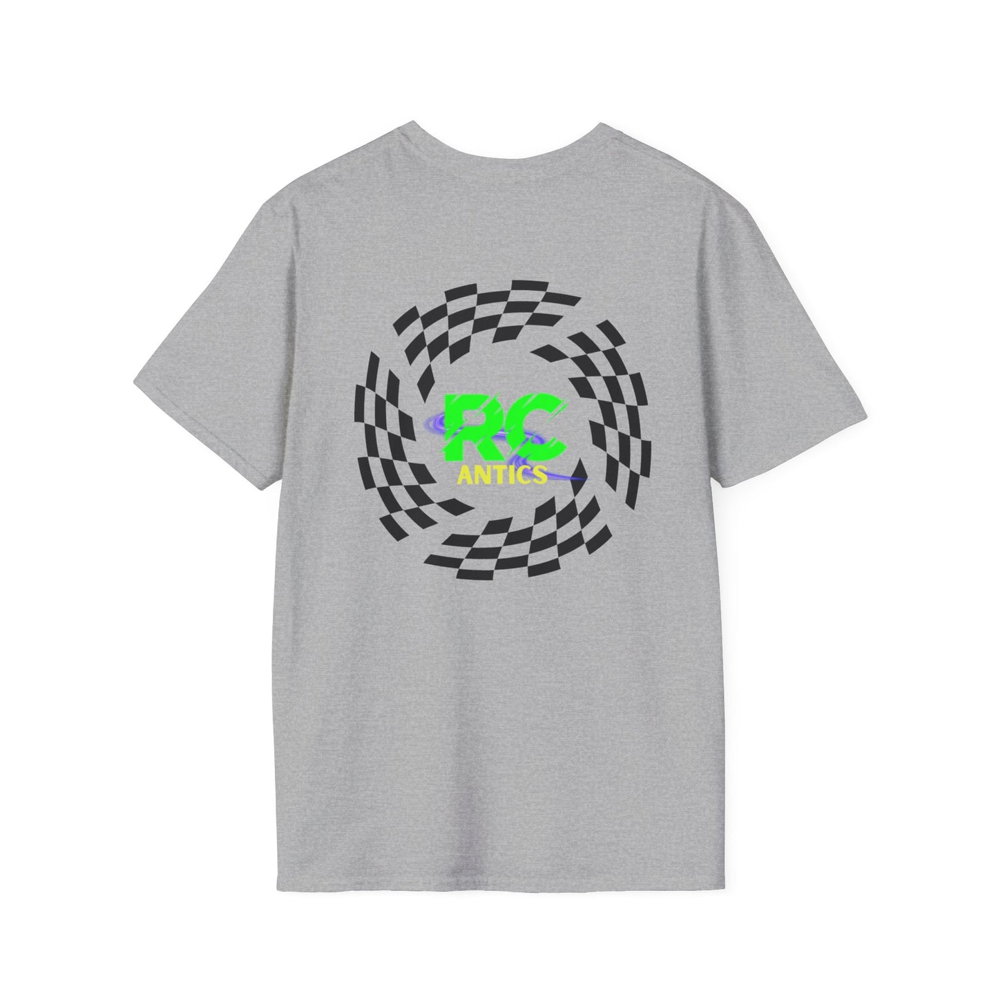 Flag Circle RC Antics Unisex Softstyle T-Shirt