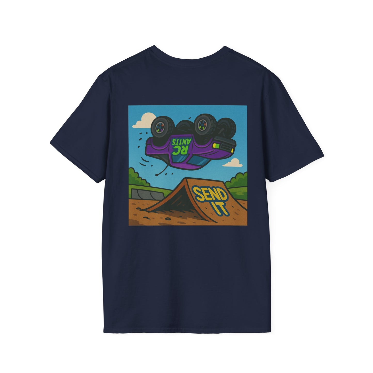 RC Truck Skate Park Send It Unisex Softstyle T-Shirt
