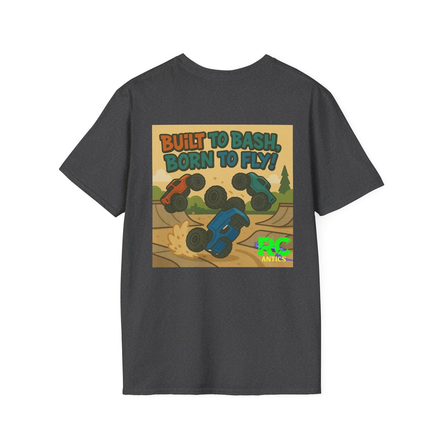 Built to Bash, Born to Fly Unisex Softstyle T-Shirt