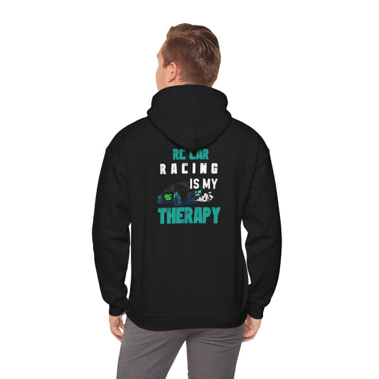 RC Car Racing is my Therapy Mudboss Unisex Heavy Blend™ Hooded Sweatshirt