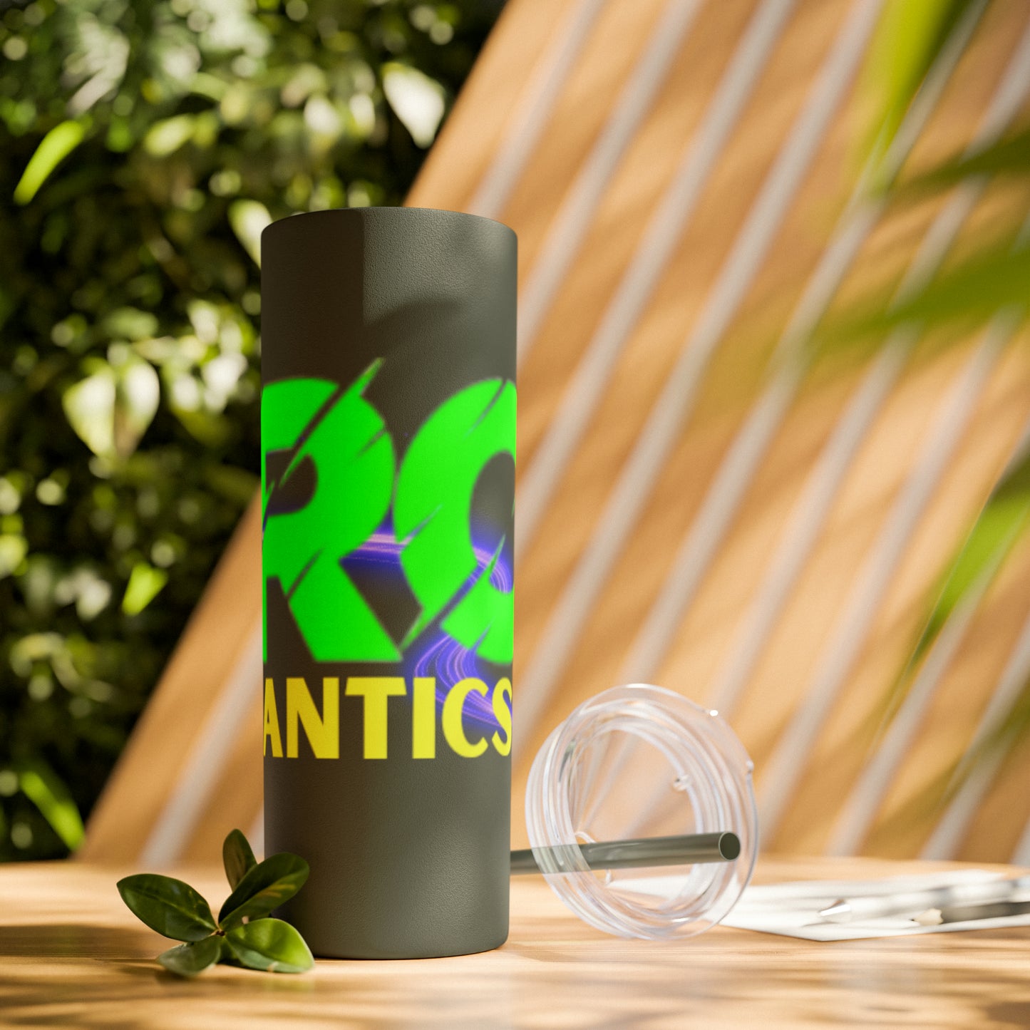 Skinny Tumbler with Straw, 20oz