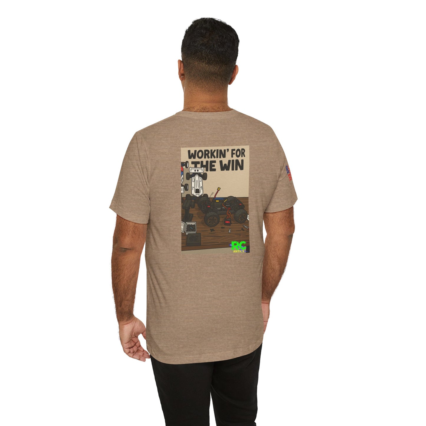 Workin for the Win Unisex Jersey Short Sleeve Tee