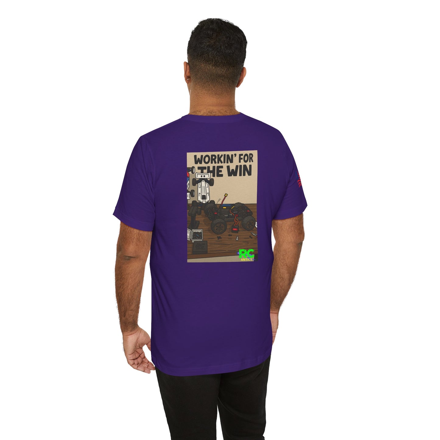 Workin for the Win Unisex Jersey Short Sleeve Tee