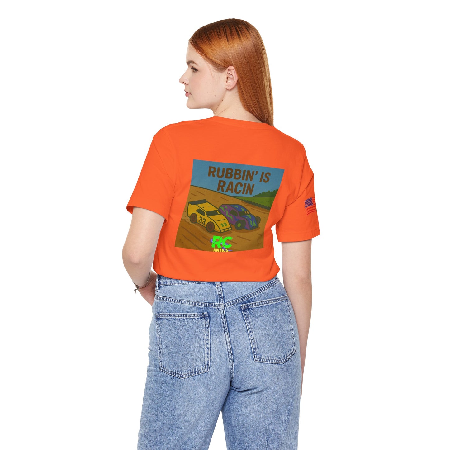 Rubbin is Racin Unisex Jersey Short Sleeve Tee