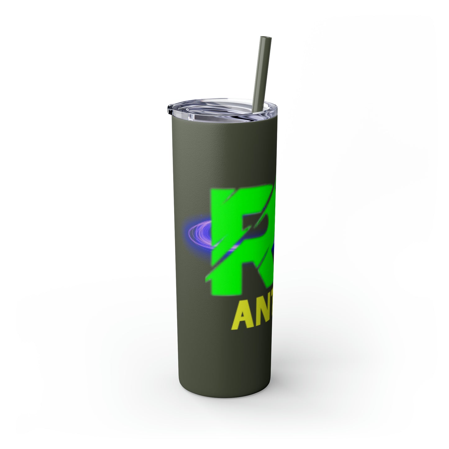 Skinny Tumbler with Straw, 20oz