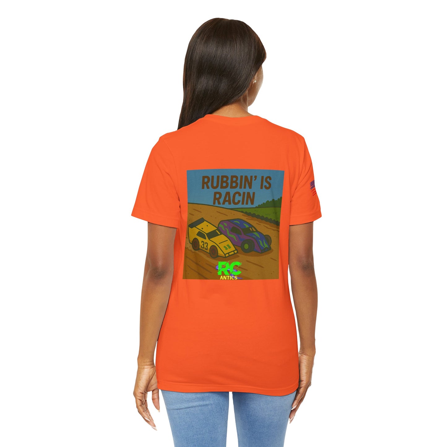 Rubbin is Racin Unisex Jersey Short Sleeve Tee