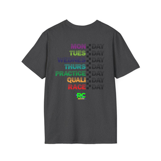 Days of the week Racing T-Shirt